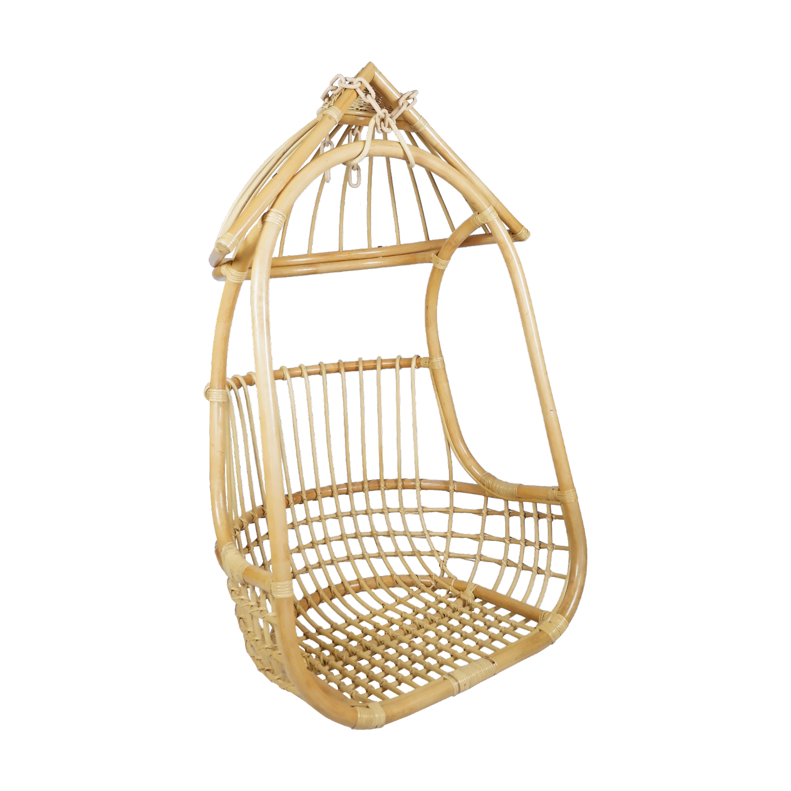 Adult Hut Hanging Chair Chamarel Natural - Gambar 1